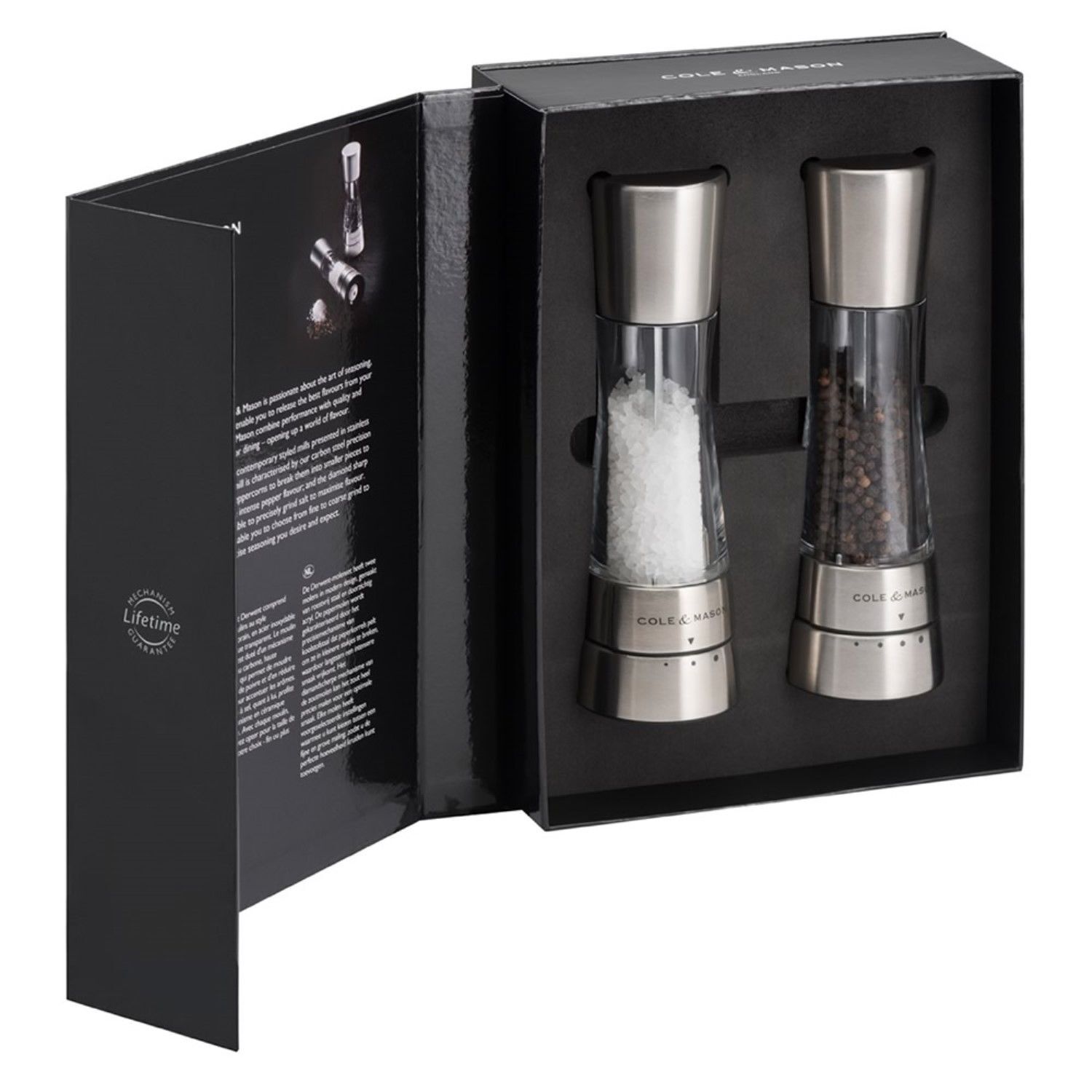 Buy Cole & Mason Salt and Pepper Mills Derwent Online PurpleSpoilz