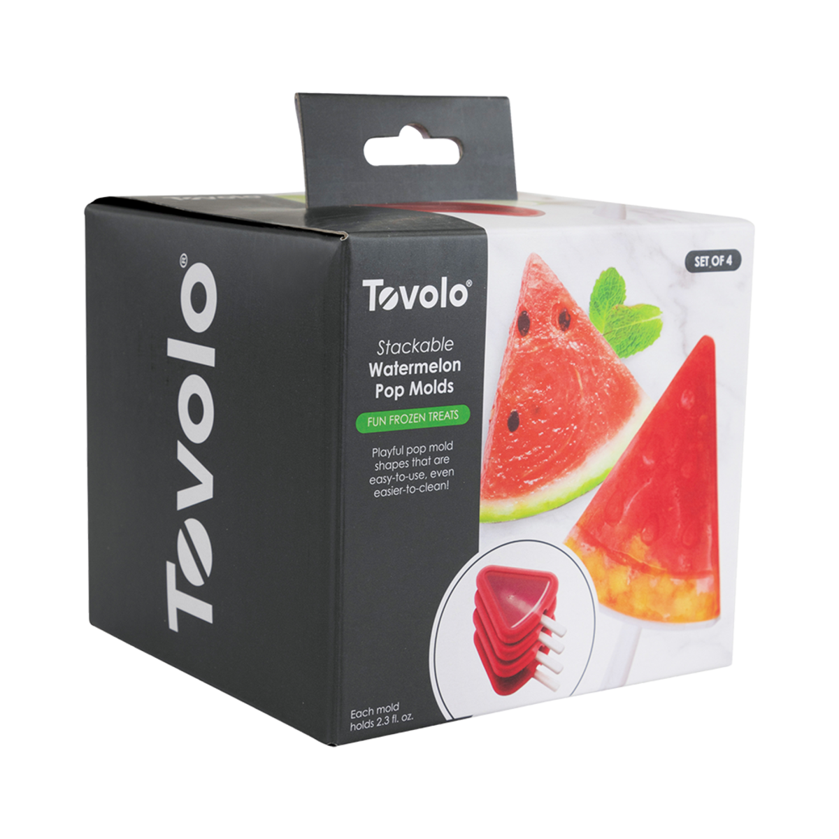 Tovolo Twin Pop Molds (Set of 4)