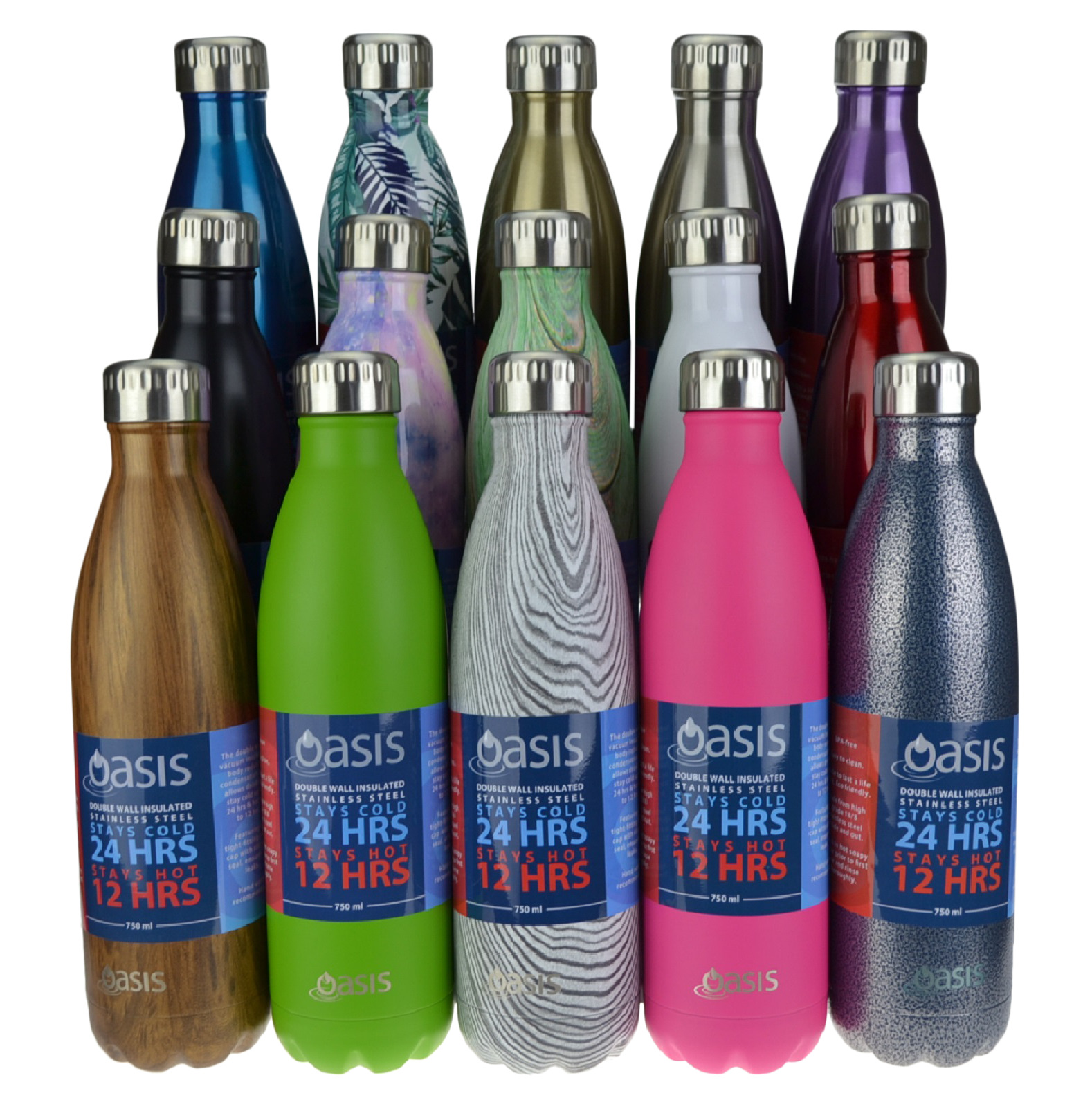Oasis Insulated Drink Bottle 750ml Drama Llama 8883DL for sale online eBay