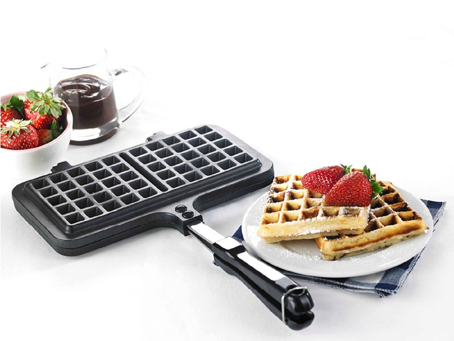 Buy Davis & Waddell Non Stick Waffle Maker (Square) PurpleSpoilz