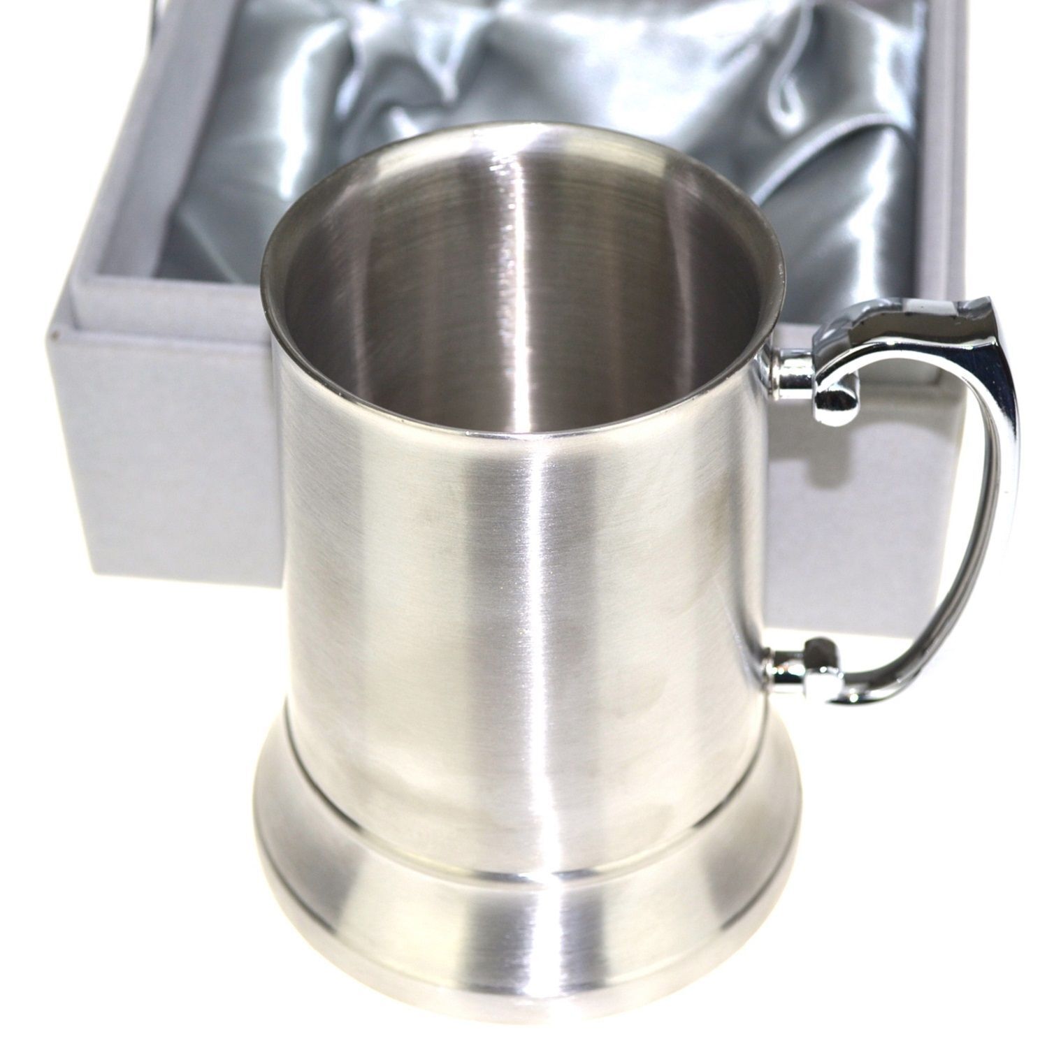 steel beer stein