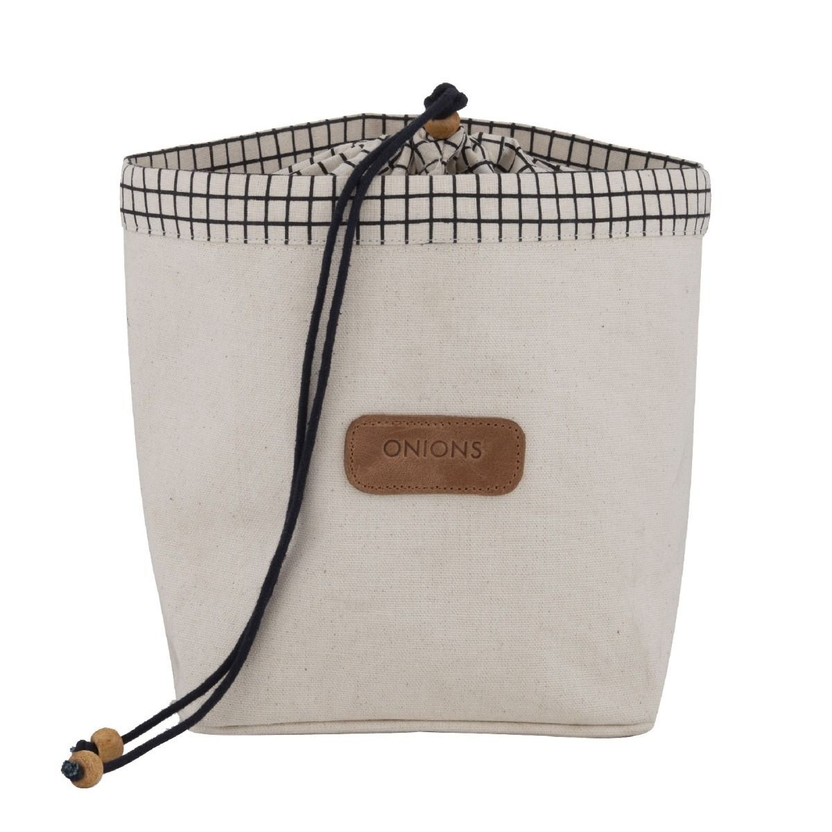 NEW ACADEMY WOOLF CANVAS POTATO OR ONION BAG Produce Storage Bag