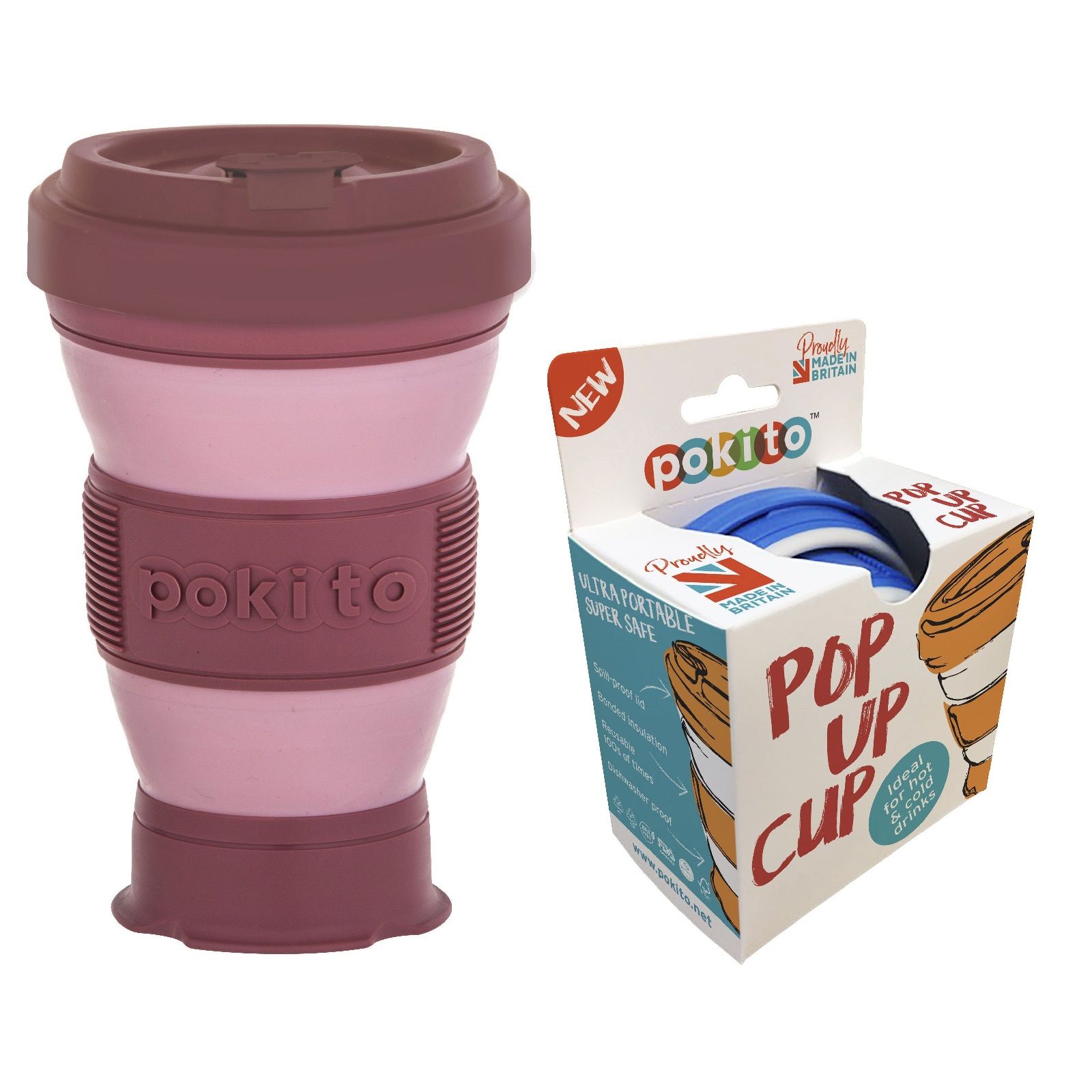 Buy Pokito Pop Up Reusable Cups Online PurpleSpoilz Australia