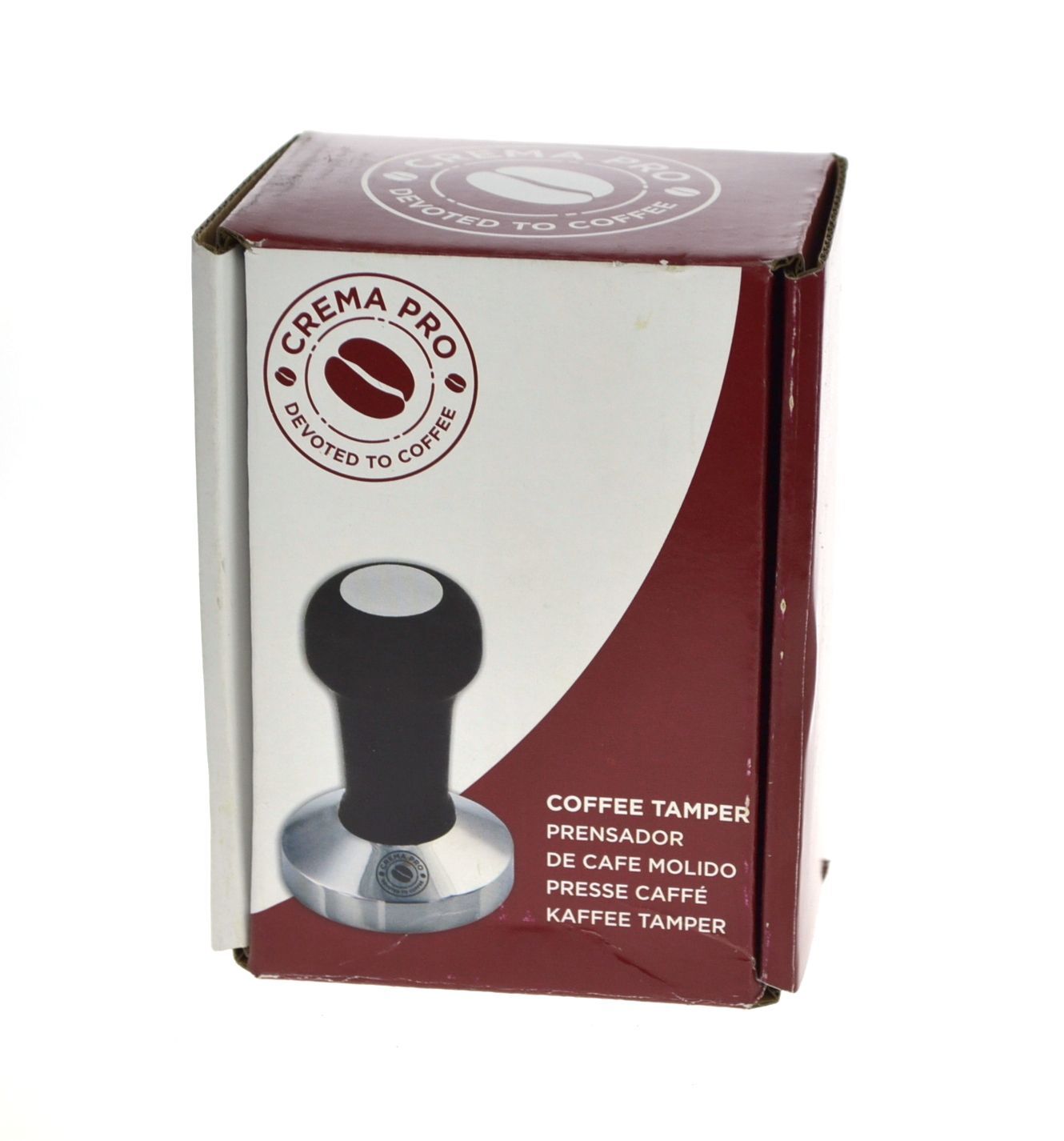 thumbnail 12  - NEW CREMA PRO 58mm COFFEE TAMPER Tamp Tampa Stainless Steel SS RED OR BLACK