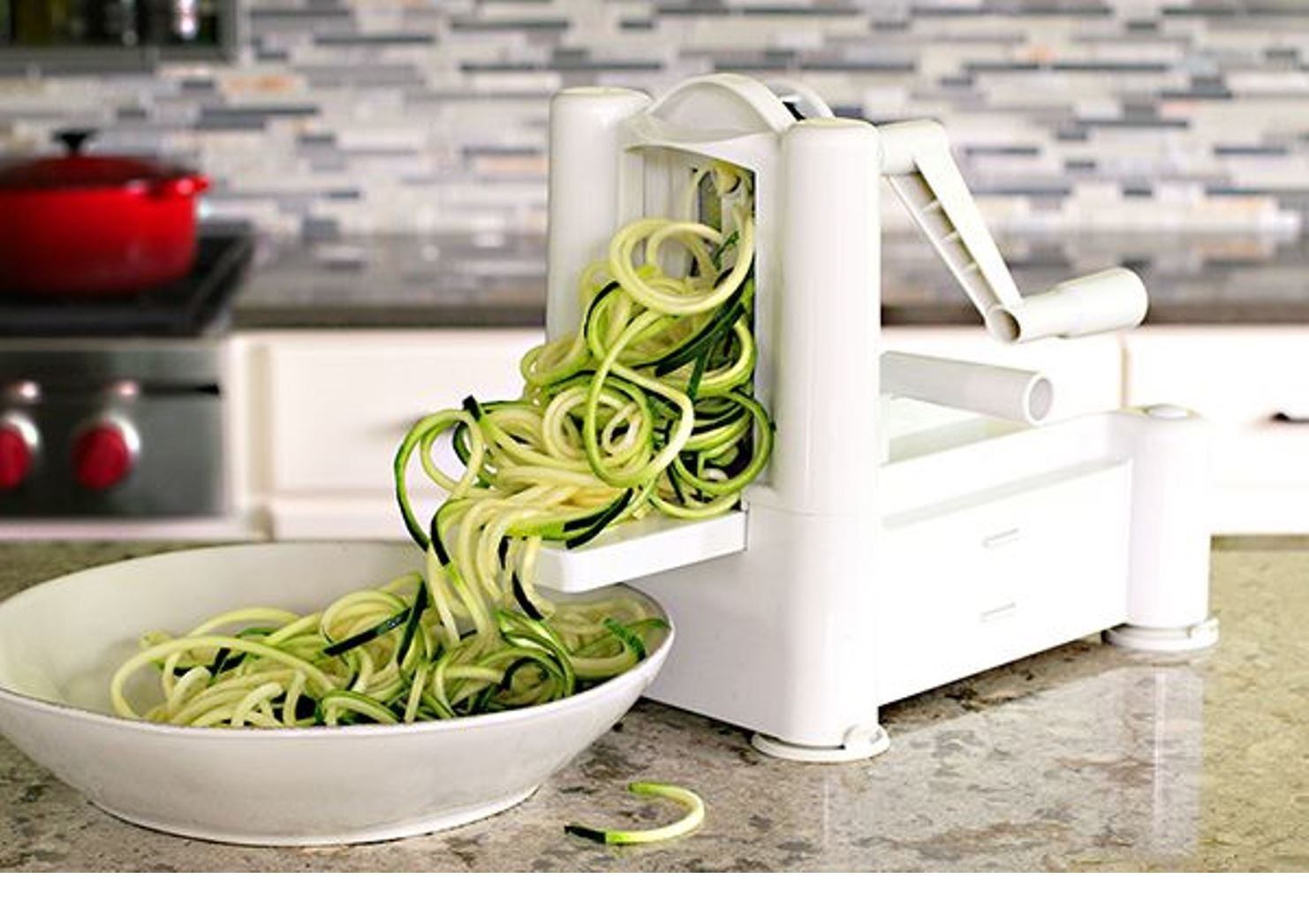 THE INSPIRALIZER INSPIRALIZED SPIRAL VEGETABLE SLICER The Inspiralizer