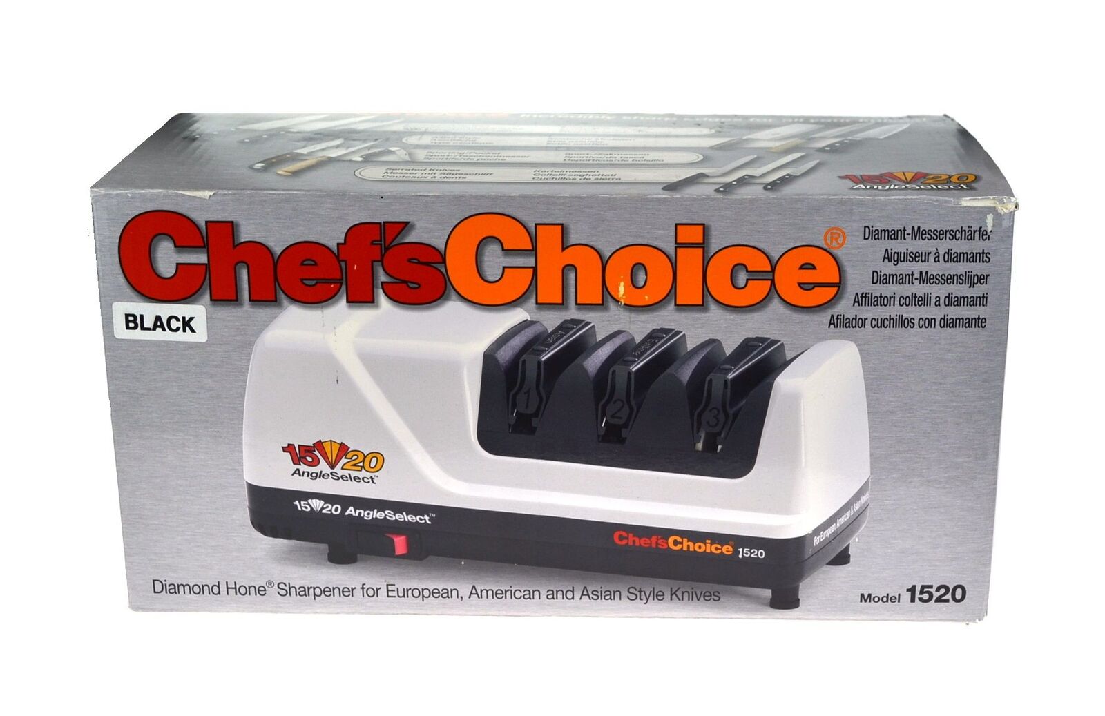 Chef's Choice Model 1520 AngleSelect Knife Sharpener