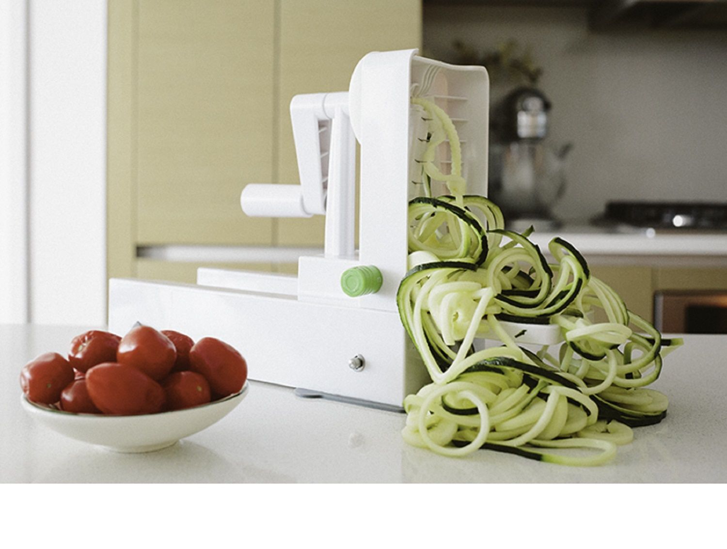 THE INSPIRALIZER INSPIRALIZED SPIRAL VEGETABLE SLICER The Inspiralizer