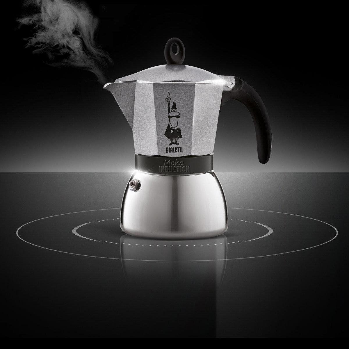 Buy BIALETTI MOKA 6 CUP MOKA INDUCTION ESPRESSO MAKER Online.
