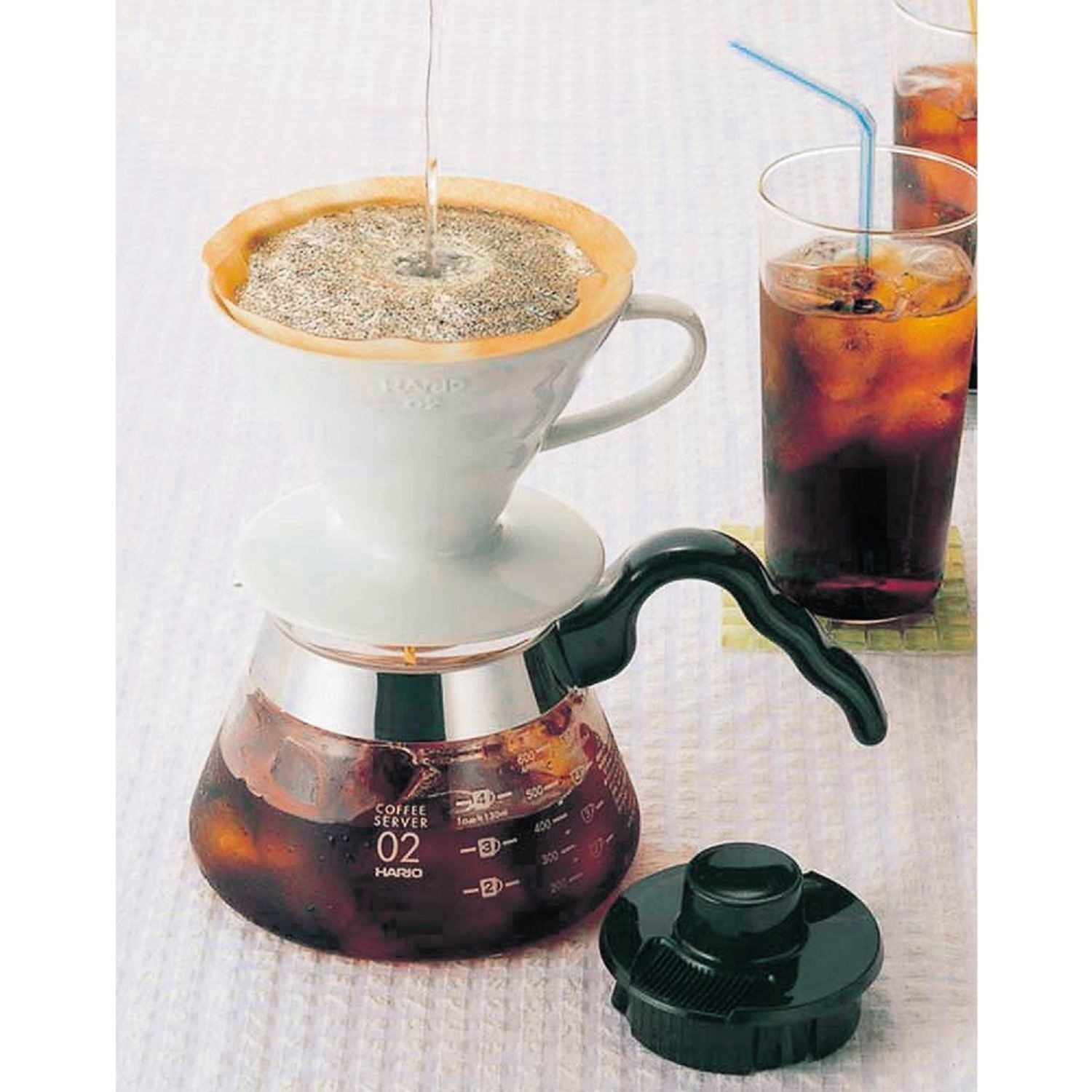 Buy Hario V60 - 01 Ceramic Coffee Dripper Online - PurpleSpoilz