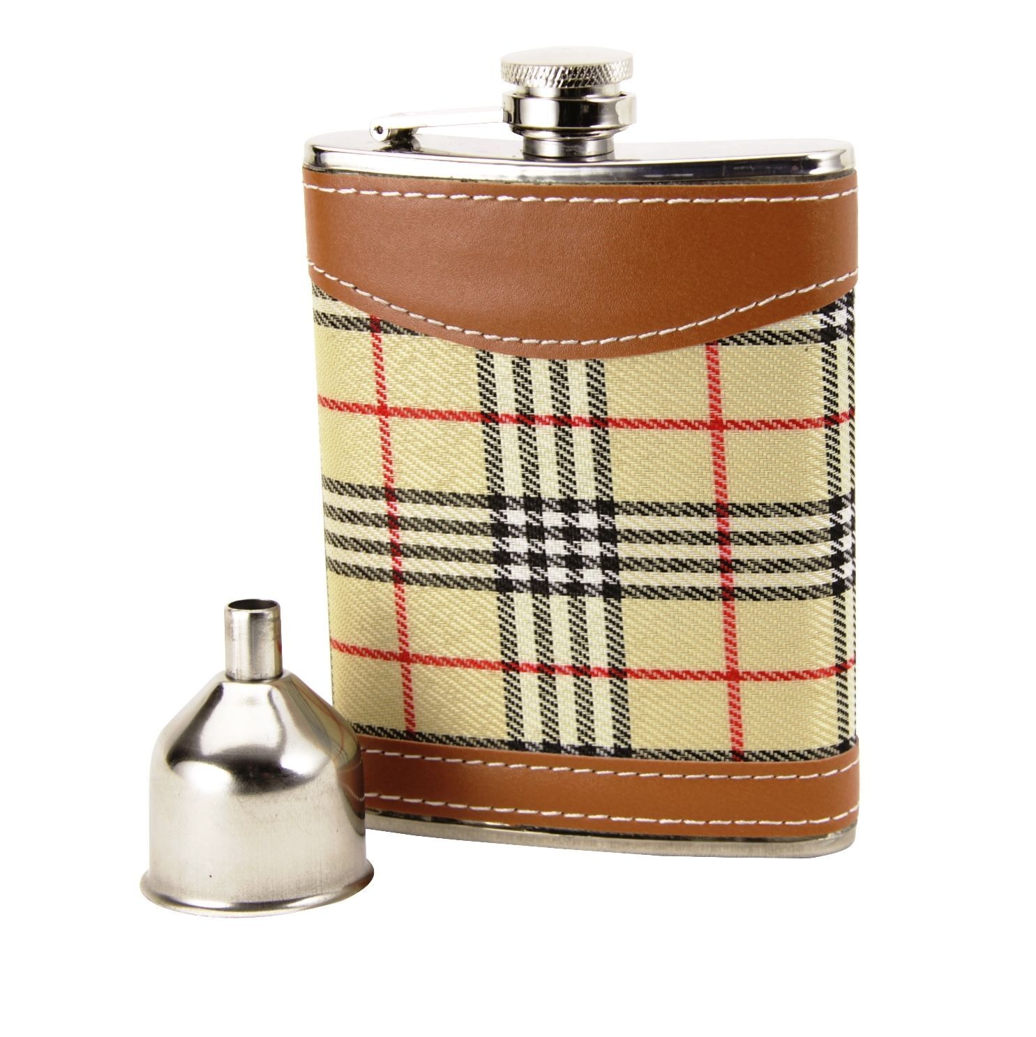 Buy Vin Bouquet Hip Flask Set Beige Online PurpleSpoilz Australia