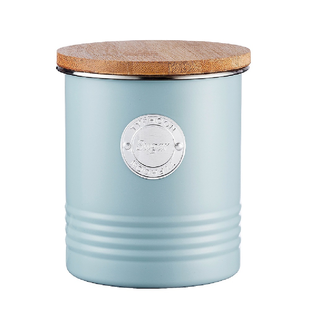 NEW TYPHOON METAL TEA COFFEE OR SUGAR CANISTERS 1 LITRE Cannisters Storage - Picture 29 of 203