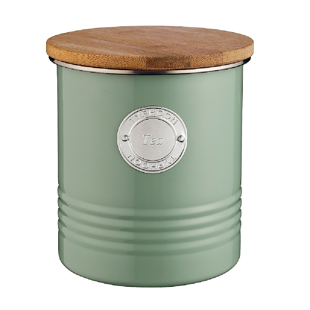 NEW TYPHOON METAL TEA COFFEE OR SUGAR CANISTERS 1 LITRE Cannisters Storage - Picture 71 of 203