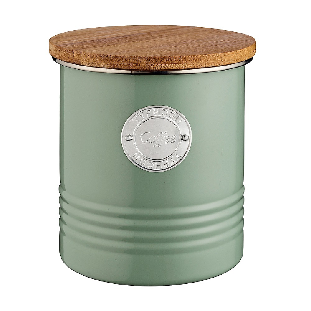 NEW TYPHOON METAL TEA COFFEE OR SUGAR CANISTERS 1 LITRE Cannisters Storage - Picture 78 of 203