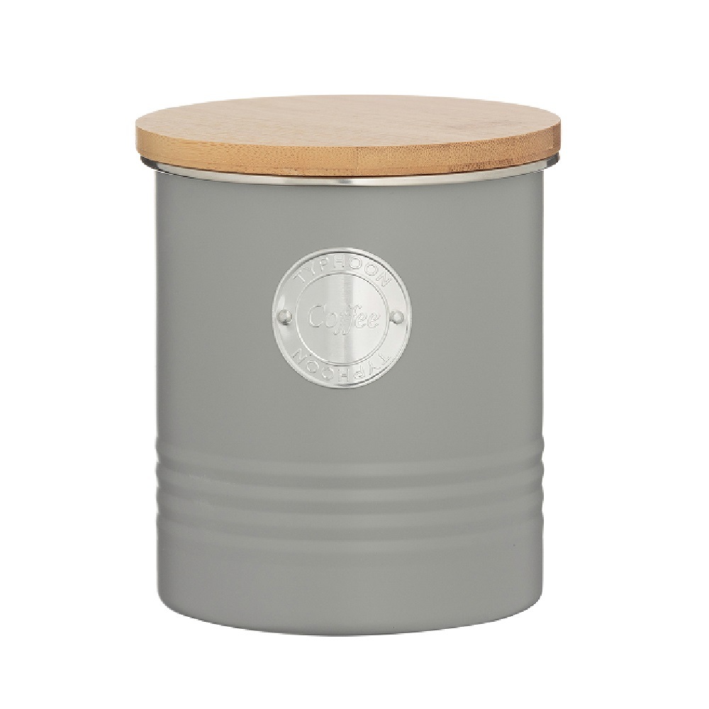 NEW TYPHOON METAL TEA COFFEE OR SUGAR CANISTERS 1 LITRE Cannisters Storage - Picture 120 of 203