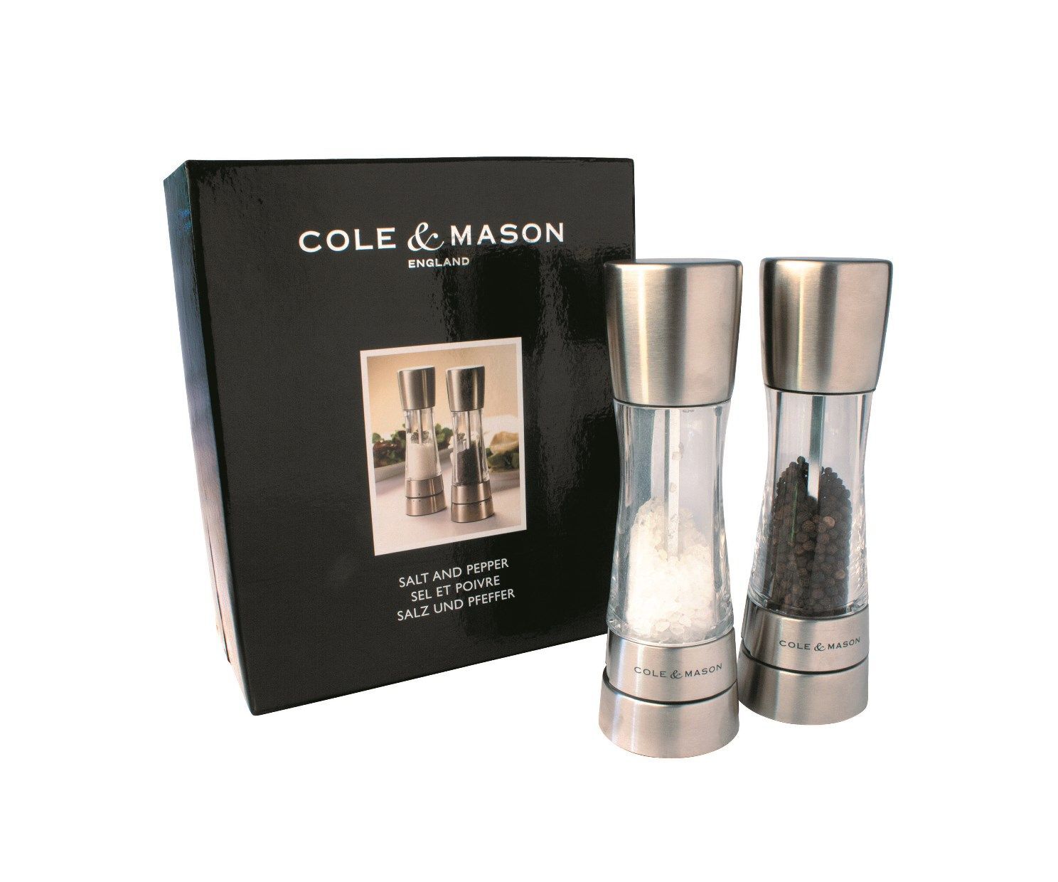 Buy Cole & Mason Salt and Pepper Mills Derwent Online PurpleSpoilz