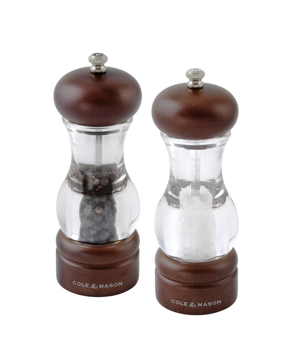 Buy Cole & Mason Salt and Pepper Mills Forest Dark Beech Online