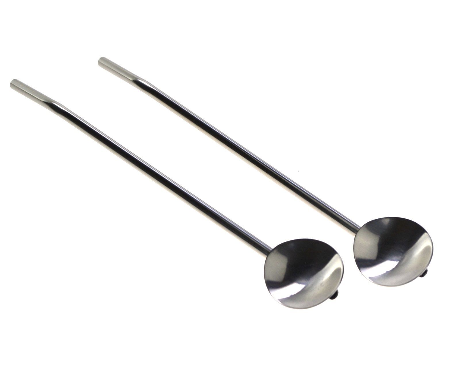 Buy 2 STRAW SPOON STAINLESS STEEL Online PurpleSpoilz Australia