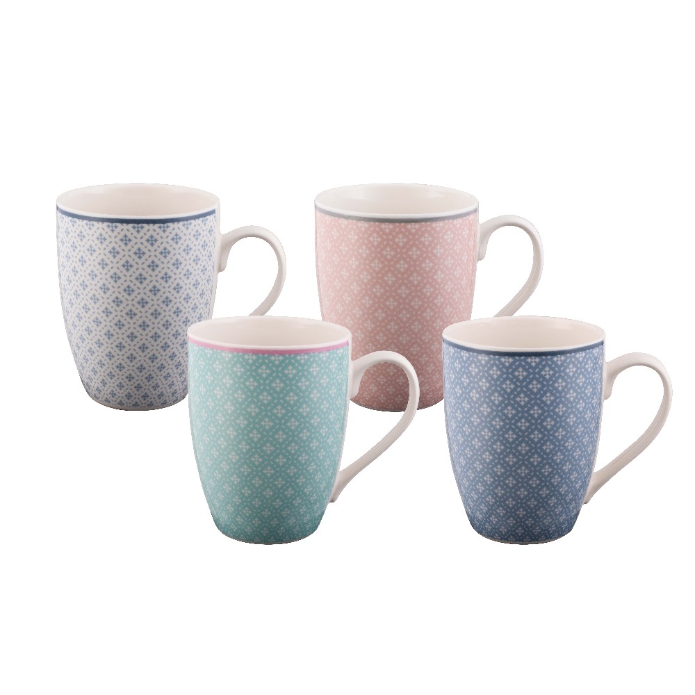 NEW BUNDANOON COFFEE & TEA MUGS SET 4 Tea Drink Mug Cup NEW BONE CHINA - Picture 221 of 320