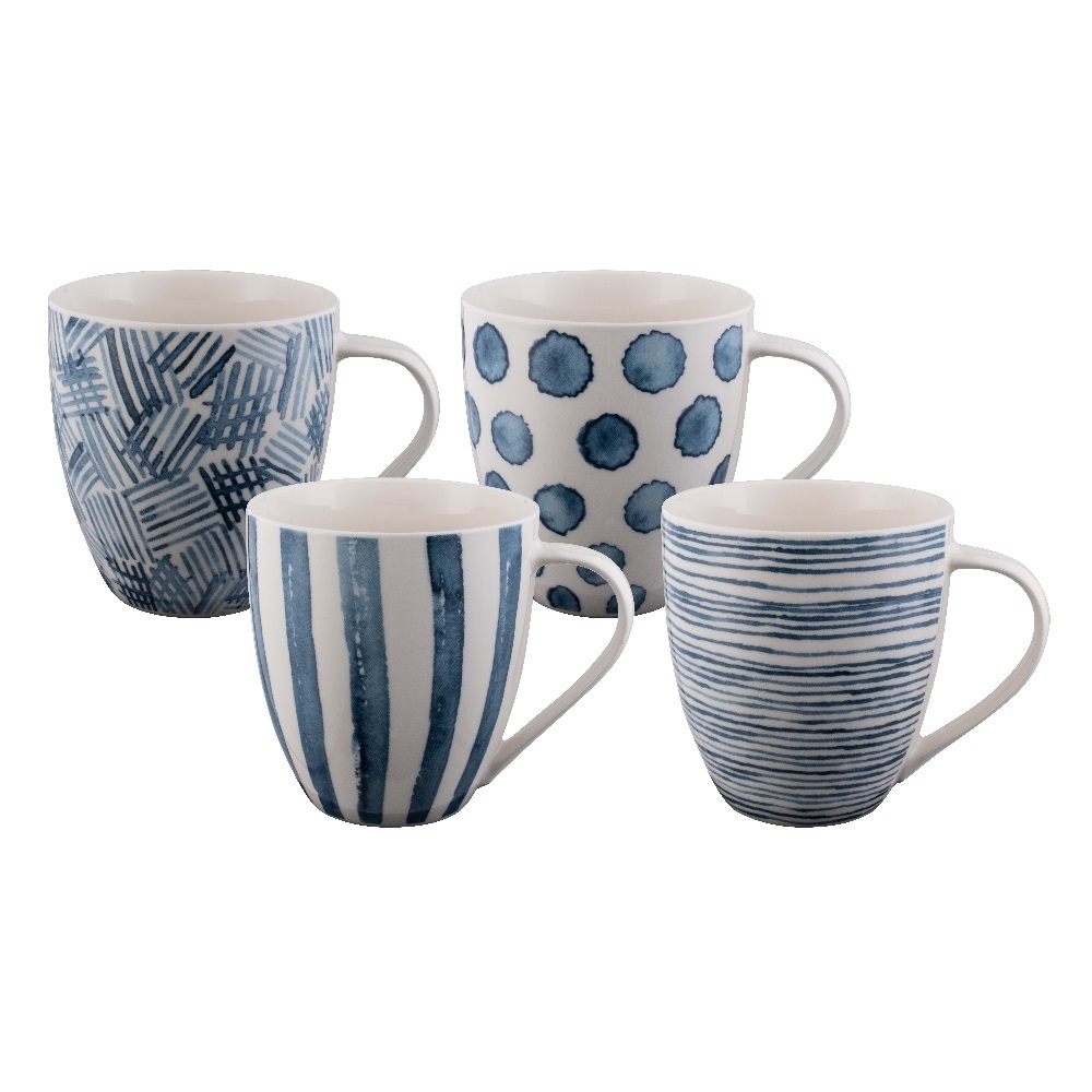 NEW BUNDANOON COFFEE & TEA MUGS SET 4 Tea Drink Mug Cup NEW BONE CHINA - Picture 291 of 320