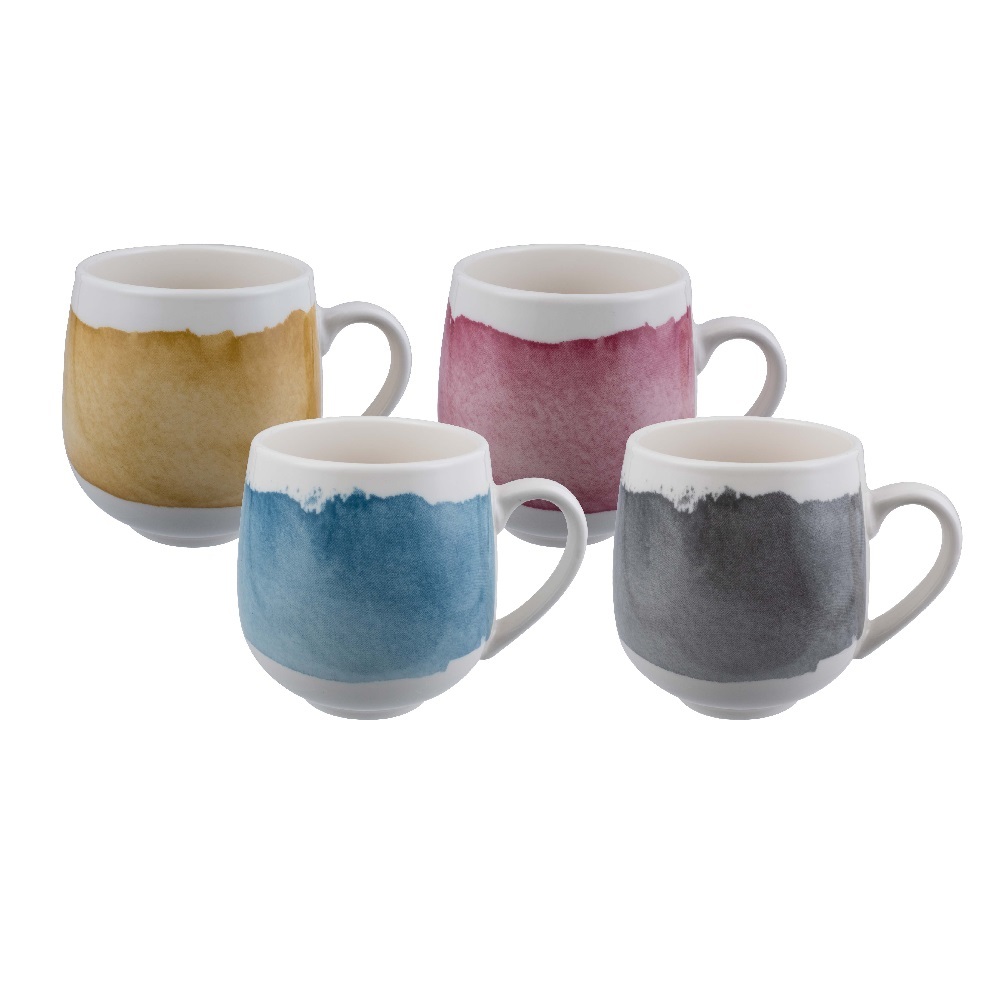 NEW BUNDANOON COFFEE & TEA MUGS SET 4 Tea Drink Mug Cup NEW BONE CHINA - Picture 301 of 320