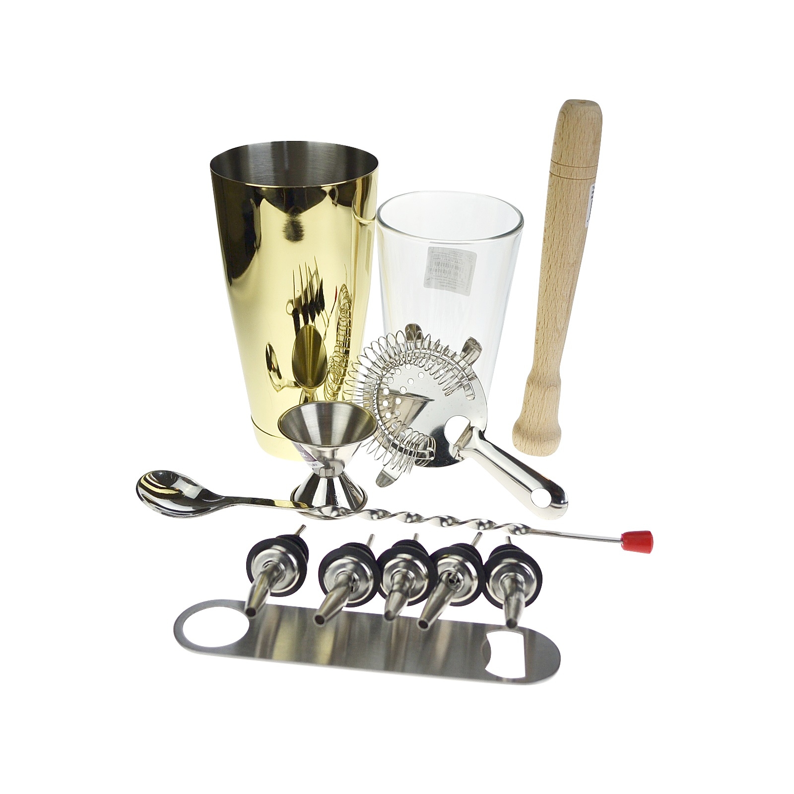 Buy Gold Boston Shaker Set Online Purplespoilz Australia