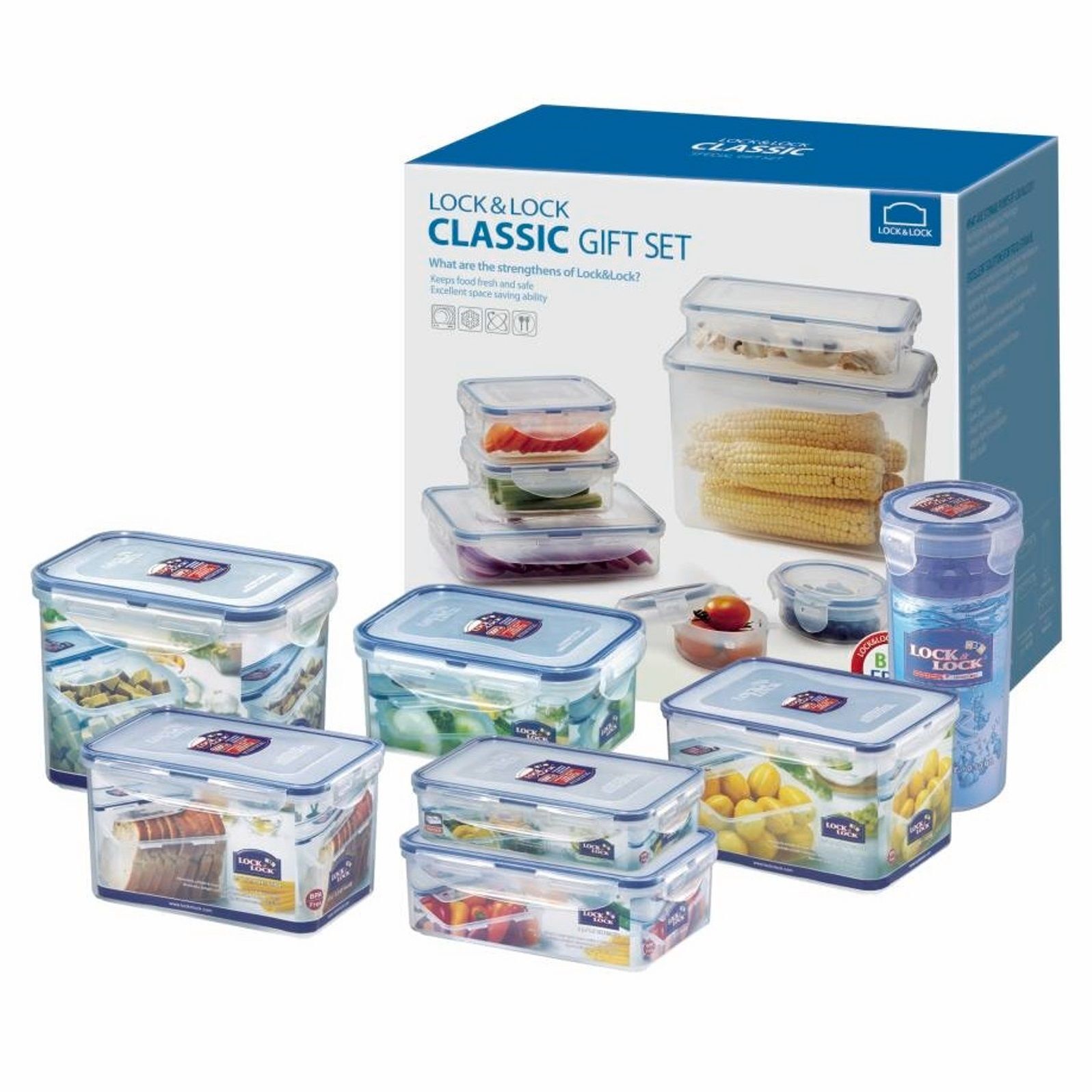 Buy Lock & Lock 8 Piece Gift Set Online PurpleSpoilz Australia