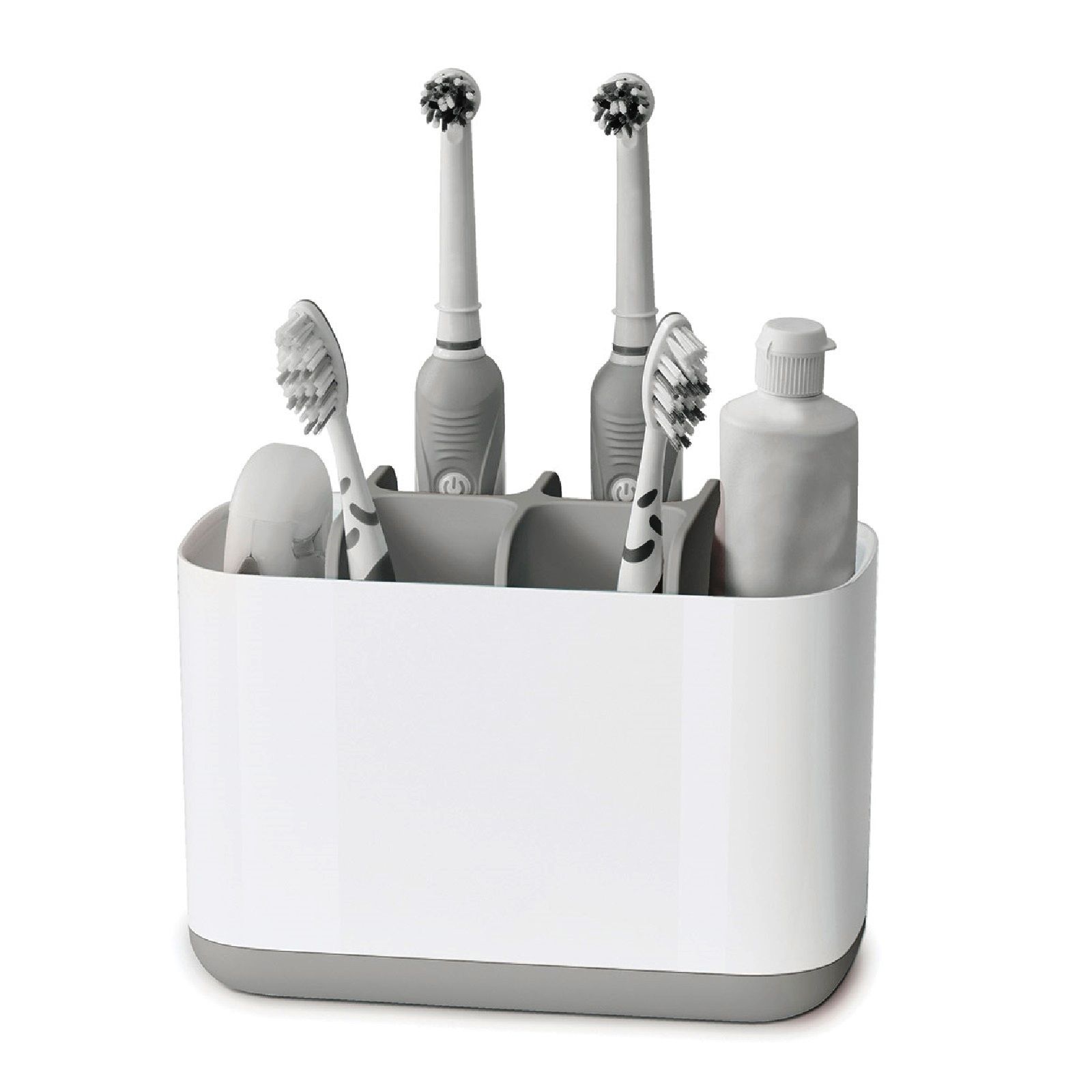 Buy Joseph Joseph EasyStore Toothbrush Holder Large Grey PurpleSpoilz