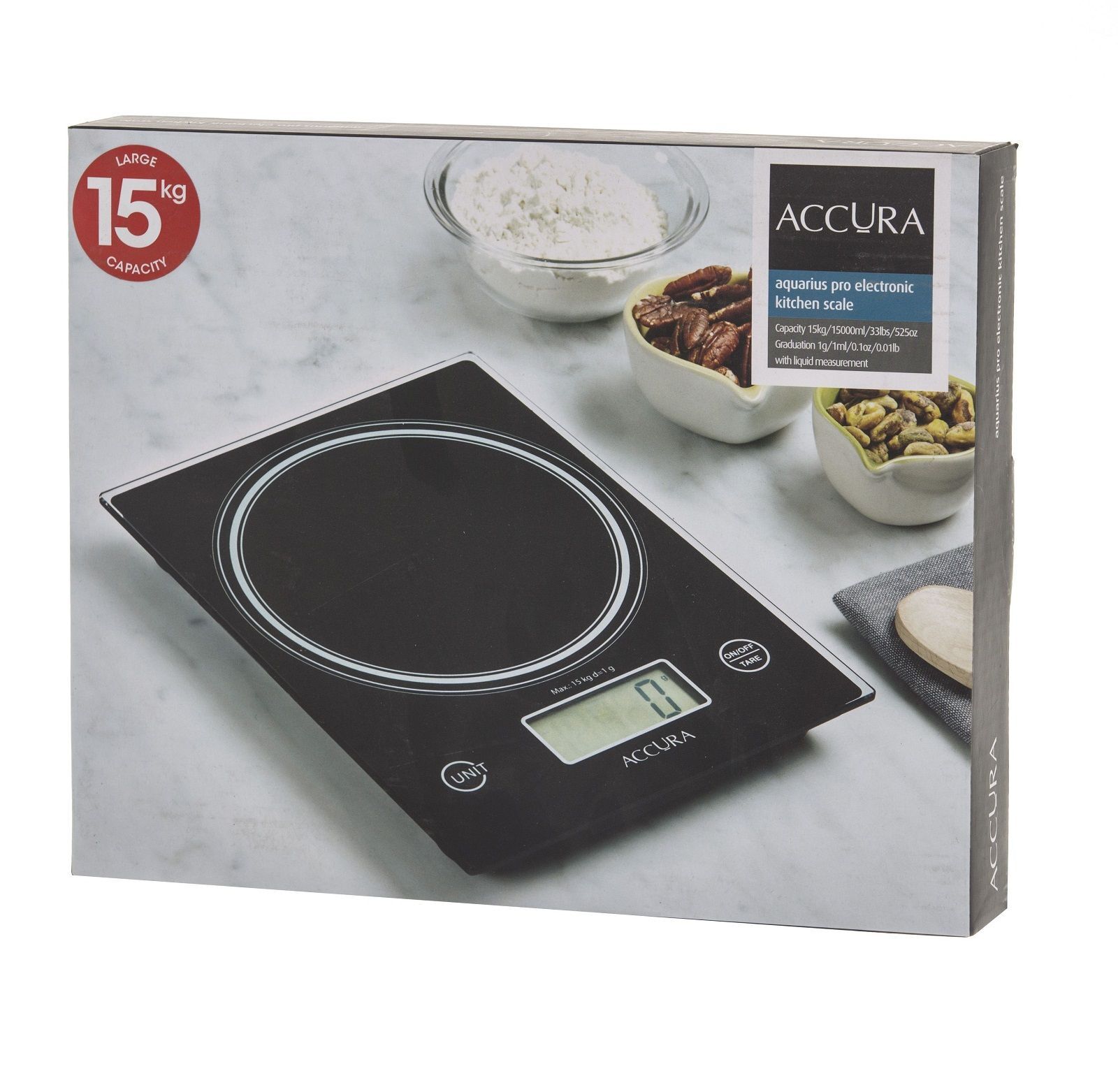Buy Accura Pro Electronic Digital Kitchen Scale 15kg Online
