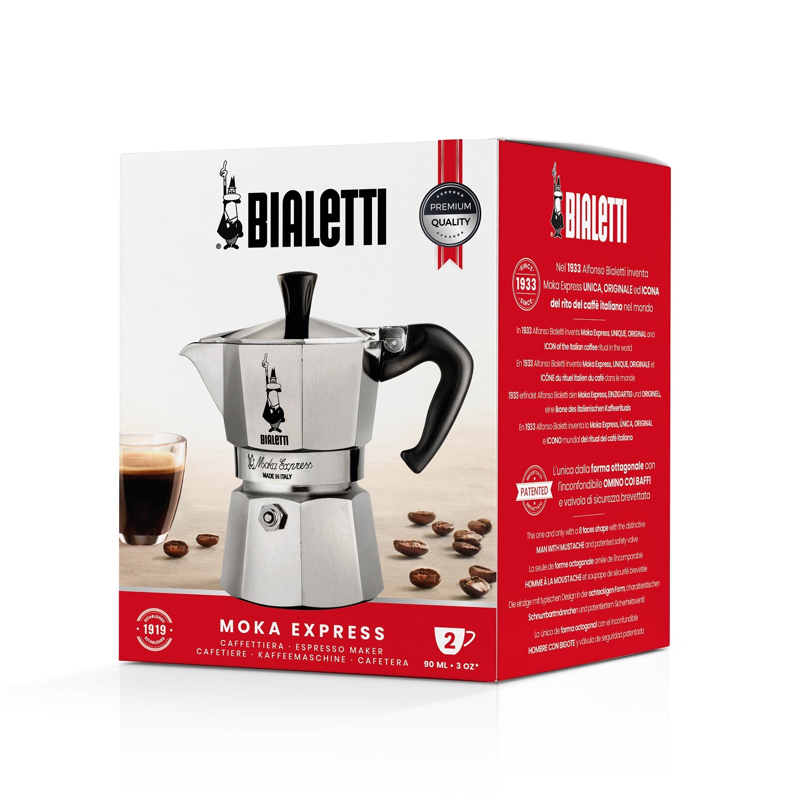 Buy Bialetti 2 Cup Moka Online - PurpleSpoilz Australia