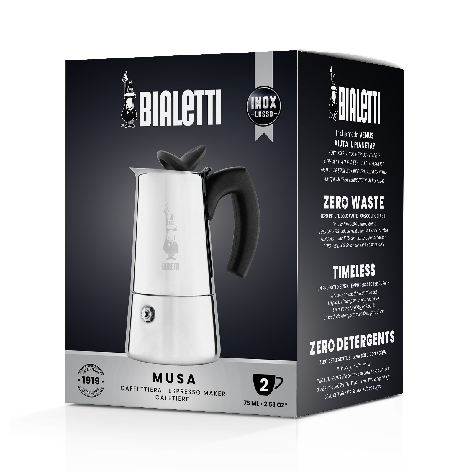 Buy Bialetti 2 Cup Musa Online PurpleSpoilz Australia