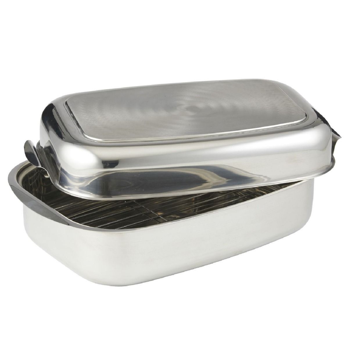 Buy Davis & Waddell Argon Stainless Steel Double Roaster with Rack