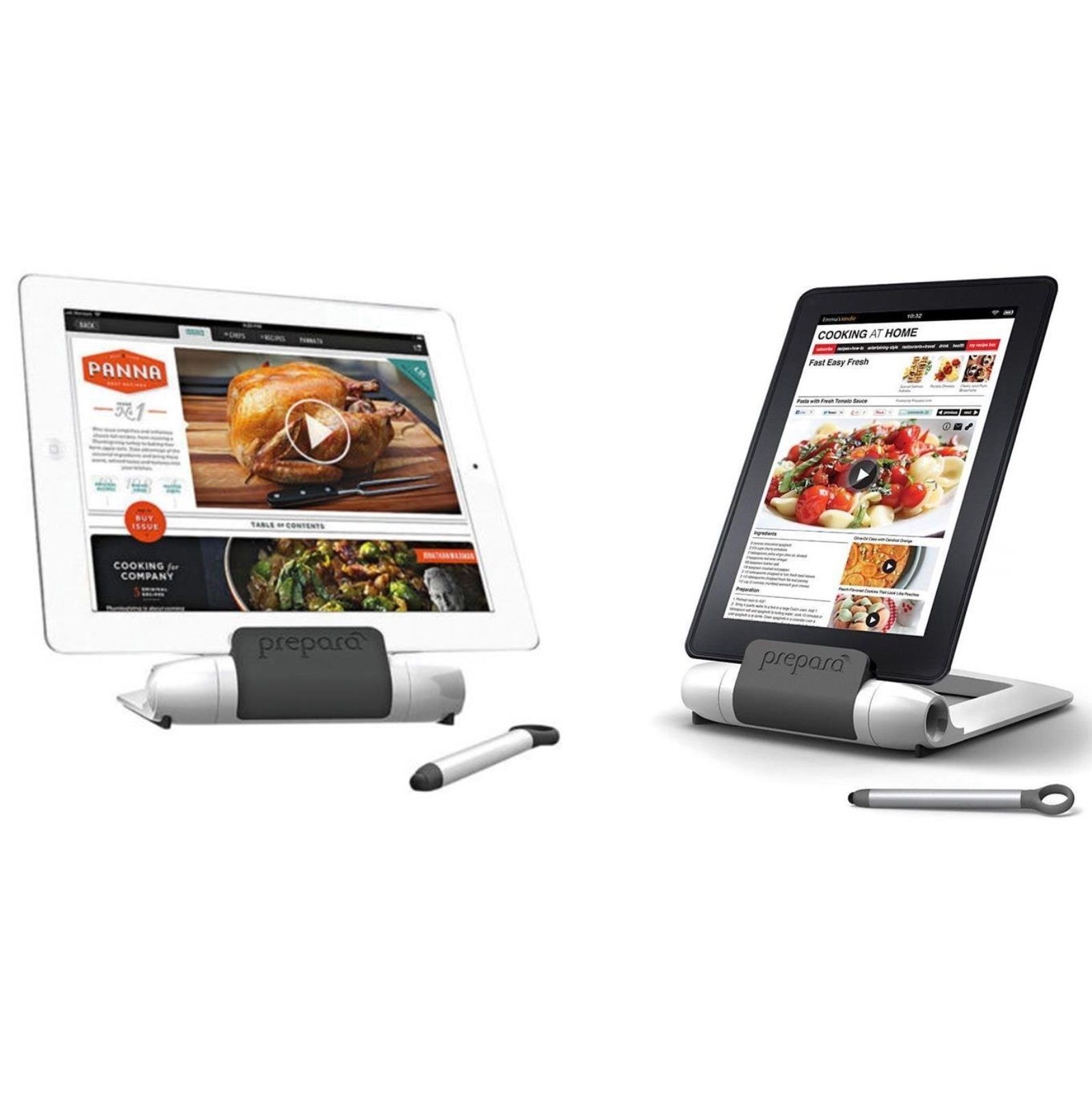 prepara tablet stand and stylus