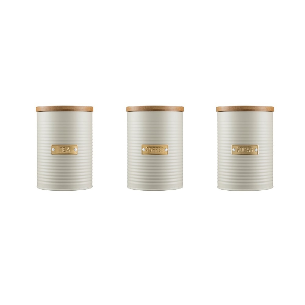 NEW TYPHOON METAL TEA COFFEE OR SUGAR CANISTERS 1 LITRE Cannisters Storage - Picture 183 of 203