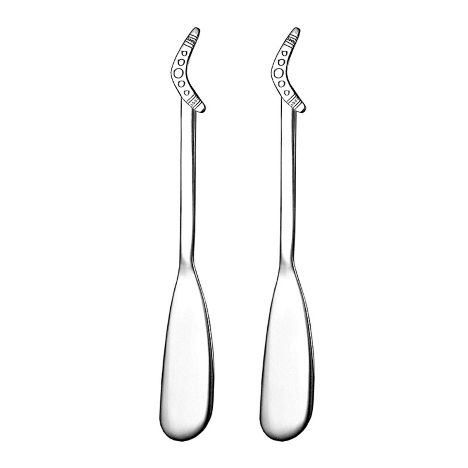 Buy Stainless Steel Boomerang Pate Knives Set 2 online PurpleSpoilz