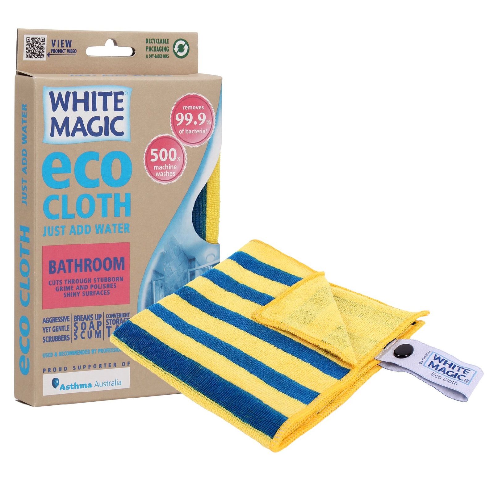 Buy White Magic Eco Cloth Bathroom Cleaning Cloth Online–PurpleSpoilz