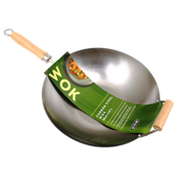 D.LINE CARBON STEEL WOK - 36cm