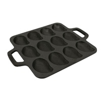 PYROLUX CAST IRON OYSTER PAN 