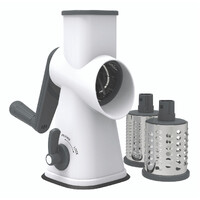 AVANTI TABLETOP DRUM GRATER WITH 3 BLADES