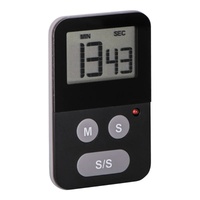 AVANTI DIGITAL KITCHEN TIMER WITH LIGHT - BLACK