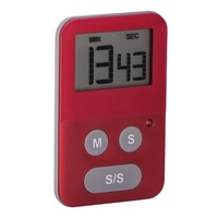 AVANTI DIGITAL KITCHEN TIMER WITH LIGHT - RED