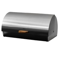 AVANTI STAINLESS STEEL ROLL TOP BREADBIN