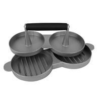 AVANTI NON-STICK DOUBLE BURGER PRESS