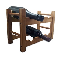 VIN BOUQUET 6 BOTTLE BAMBOO WINE RACK