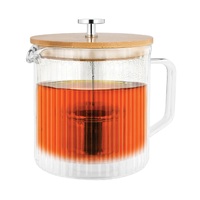 AVANTI RIGATO DOUBLE WALL TEAPOT - 950ml