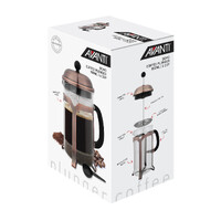 AVANTI DOMO COPPER 6 CUP COFFEE PLUNGER - 800ml