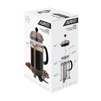 AVANTI DOMO COPPER 8 CUP COFFEE PLUNGER - 1 Litre