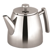 AVANTI MODENA DOUBLE WALL STAINLESS STEEL TEAPOT 1.2 LITRE