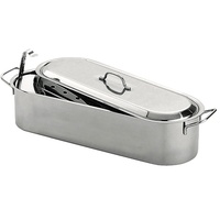 AVANTI STAINLESS STEEL FISH POACHING PAN - 46cm