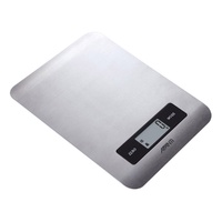 AVANTI ULTRA SLIM DIGITAL KITCHEN SCALE SILVER 5kg 