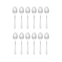 TABLEKRAFT LUXOR STAINLESS STEEL TABLE SPOON SET 12